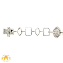 Load image into Gallery viewer, 14k White Gold Ladies' Diamond Bracelet