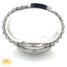 Load image into Gallery viewer, 36mm Rolex Datejust Watch with Stainless Steel Jubilee Bracelet (quick-set, silver dial with Roman numerals)