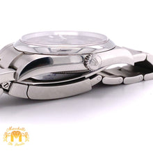 Load image into Gallery viewer, 39mm Rolex Oyster Perpetual Watch with Stainless Steel Band (purple dial, papers)