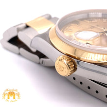 Load image into Gallery viewer, Rolex Datejust Watch with Two-tone Oyster Bracelet (36 mm, roman numerals dial)