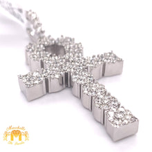 Load image into Gallery viewer, 7ct Diamond and 14k Gold XXL Ankh Pendant