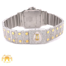 Load image into Gallery viewer, Iced Out Ladies' Cartier Watch (29 mm, factory two-tone)