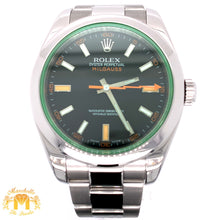 Load image into Gallery viewer, 40mm Rolex Milgauss Watch (with Rolex papers)