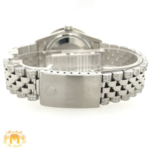 Load image into Gallery viewer, 5.5ct Diamond Rolex Datejust Watch with Stainles Steel Jubilee Bracelet (quick-set, 2 row diamond bezel)
