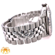 Load image into Gallery viewer, 36mm 3.6ct Diamond Rolex Datejust Watch with Stainless Steel Jubilee Bracelet