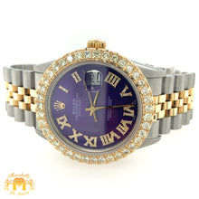 Load image into Gallery viewer, 36mm Rolex Datejust Diamond Watch with Two-tone Jubilee Bracelet (quick-set)