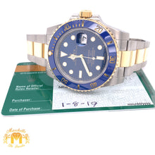 Load image into Gallery viewer, 40mm Rolex Submariner Watch with Two-tone Oyster Bracelet (Papers: Year 2019)