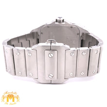 Load image into Gallery viewer, 42mm Cartier Santos de Cartier Watch with XXL Diamond Bezel (large model, custom two-tone)