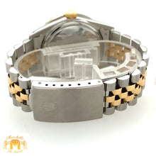 Load image into Gallery viewer, 3.8ct Diamond 36mm Rolex Datejust Watch with Two-tone Jubilee Bracelet (white dial, quick-set)