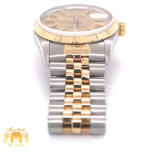 Load image into Gallery viewer, Rolex Datejust Watch with Two-tone Jubilee Bracelet (36 mm, quick set, jubilee dial)