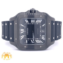 Load image into Gallery viewer, 40mm Santos de Cartier Watch with Rubber Band (papers)