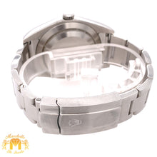 Load image into Gallery viewer, 39mm Rolex Oyster Perpetual Watch with Stainless Steel Band (royal blue dial, papers)