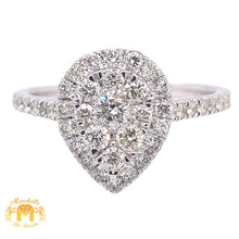 Load image into Gallery viewer, 14k Gold Ladies' Pear-shaped Diamond Ring
