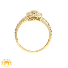 Load image into Gallery viewer, 14k Gold Oval-shaped Engagement Diamond Ring (choose gold color)