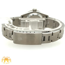 Load image into Gallery viewer, 24mm Ladies’ Rolex Oyster Perpetual Stainless Steel Diamond Watch (diamond hour markers)