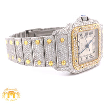 Load image into Gallery viewer, Iced Out Ladies' Cartier Watch (29 mm, factory two-tone)