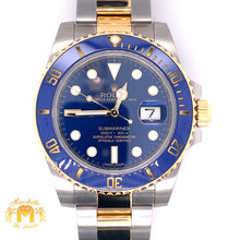 Load image into Gallery viewer, 40mm Rolex Submariner Watch with Two-tone Oyster Bracelet (Papers: Year 2019)