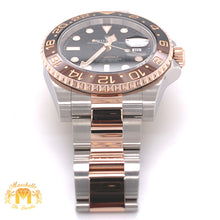 Load image into Gallery viewer, Rolex GMT Master 2 'Root Beer' Watch with Two-tone Oyster Bracelet (40 mm, papers)