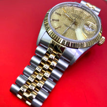 Load image into Gallery viewer, Rolex Datejust Watch with Two-tone Jubilee Bracelet (36 mm, quick set, jubilee dial)
