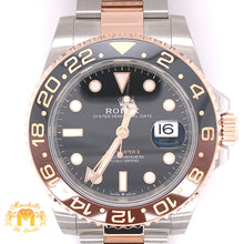 Load image into Gallery viewer, Rolex GMT Master 2 'Root Beer' Watch with Two-tone Oyster Bracelet (40 mm, papers)