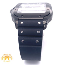 Load image into Gallery viewer, 40mm Santos de Cartier Watch with Rubber Band (papers)
