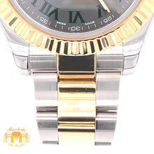 Load image into Gallery viewer, 41mm Rolex Datejust 2 Watch with Two-tone Oyster Band and Fluted Bezel (Wimbledon dial)