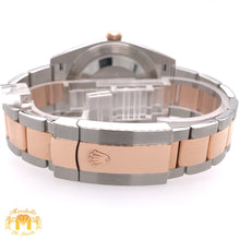 Load image into Gallery viewer, 41mm Rolex Datejust 2 Watch with Two-tone Rose Gold Oyster Bracelet (2021, papers, smooth bezel)