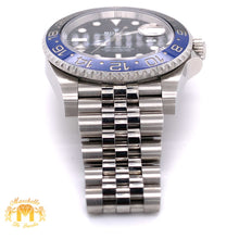 Load image into Gallery viewer, 2021 Rolex GMT Master 2 'Batman' Watch with Jubilee Bracelet (40 mm, never worn, papers)