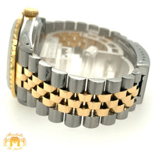 Load image into Gallery viewer, 36mm Rolex Datejust Diamond Watch with Two-tone Jubilee Bracelet (quick-set, midnight dial)