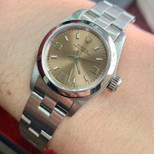 Load image into Gallery viewer, 24mm Ladies’ Rolex Oyster Perpetual Stainless Steel Watch
