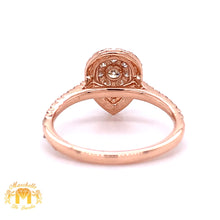 Load image into Gallery viewer, 14k Gold Ladies' Pear-shaped Diamond Ring