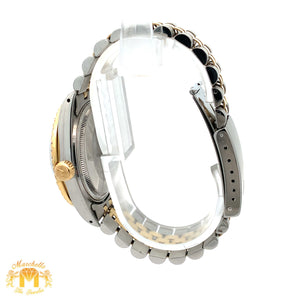 36mm Rolex Diamond Watch with Two-tone Jubilee Bracelet