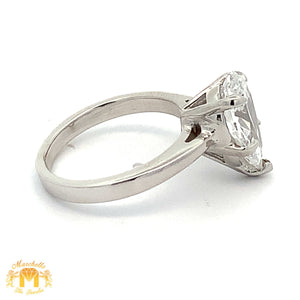3.01ct VS1 Clarity&E in color, GIA certified fancy 14k gold Pear shape Natural/Real Earth mined diamond Engagement Ring
