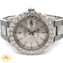 Load image into Gallery viewer, 36mm Rolex Datejust Diamond Watch with Oyster Bracelet (measures with large bezel 41mm )
