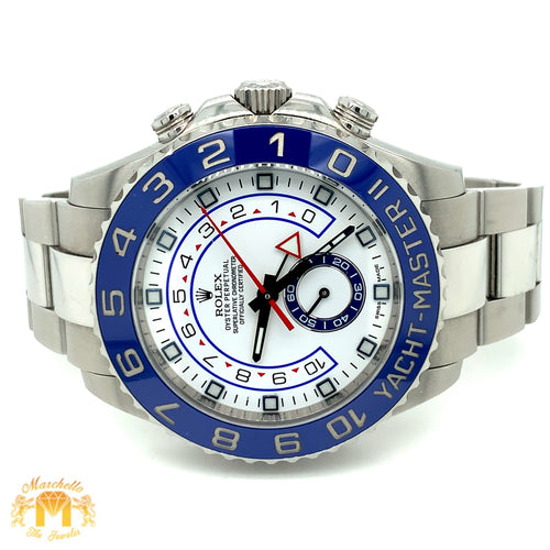 44mm Rolex Yacht Master 2 Watch with Oyster Band