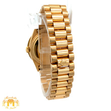 Load image into Gallery viewer, 36mm 18k gold Rolex Presidential Watch (diamond bezel and dial, quick-set)
