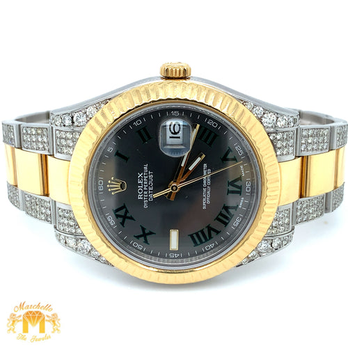 41mm Rolex Datejust Watch with Two-tone Oyster Band (Model number: 116333)
