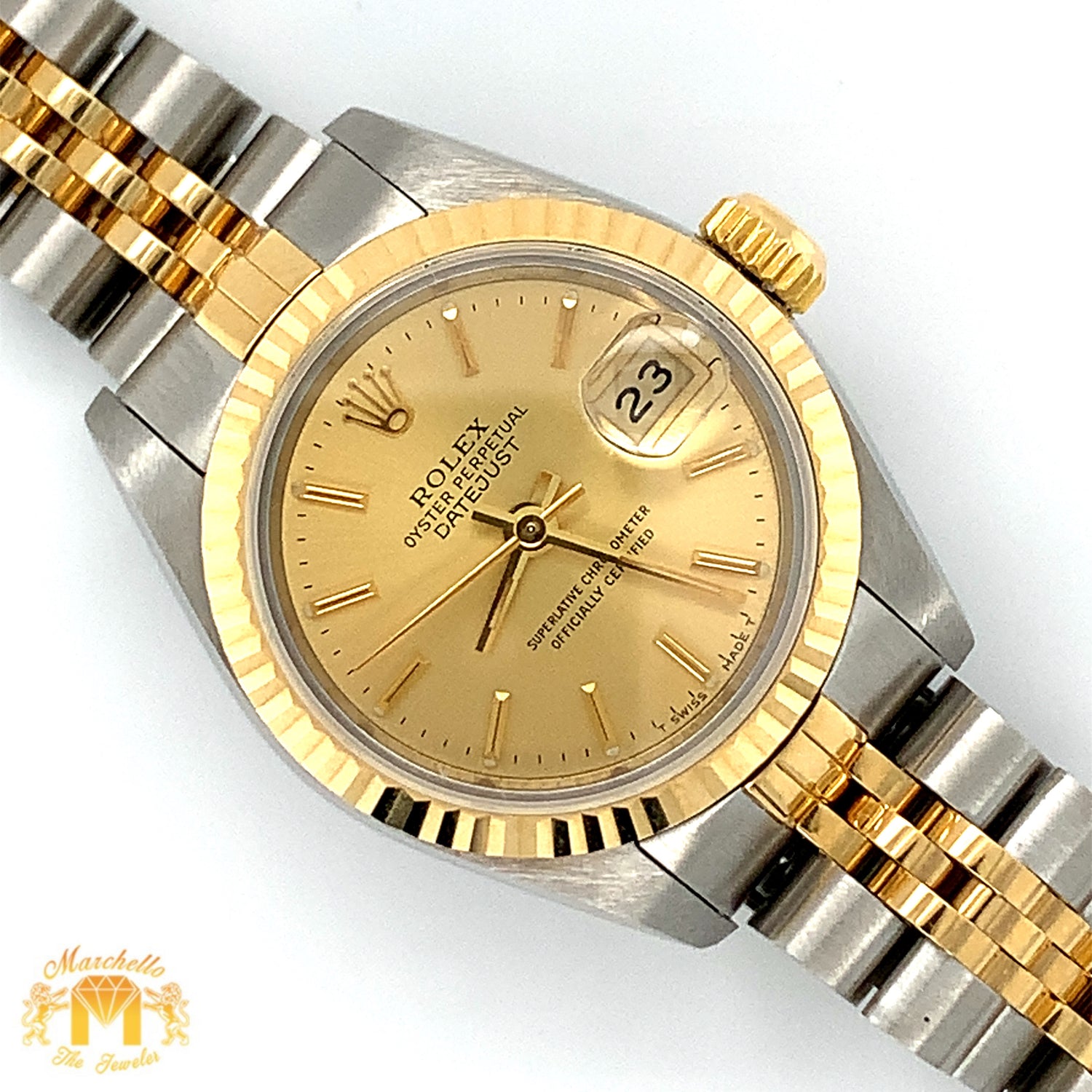 26mm Ladies`Rolex Datejust watch with Two-tone Jubilee Bracelet