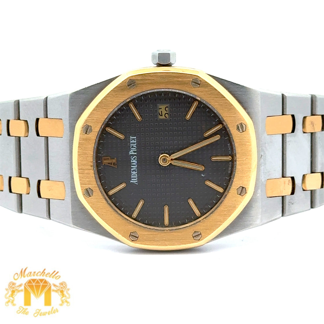 33mm Audemars Piguet Royal Oak Watch with Two-Tone: Stainless Steel and Yellow Gold Bracelet