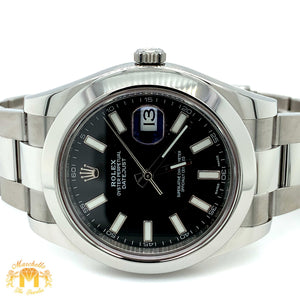 41mm Rolex Datejust Watch with Oyster Band