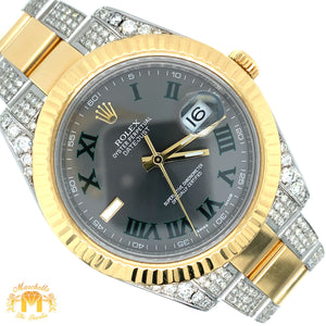 41mm Rolex Datejust Watch with Two-tone Oyster Band (Model number: 116333)