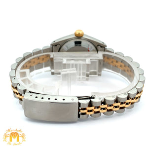 Factory 26mm Ladies`Rolex Watch with Two Tone Jubilee Bracelet (Rolex papers)