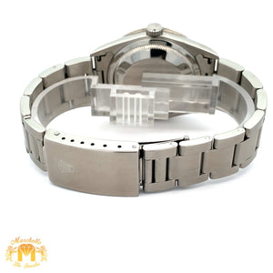 36mm Rolex Watch with Stainless Steel Oyster Bracelet