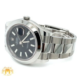 41mm Rolex Datejust Watch with Oyster Band