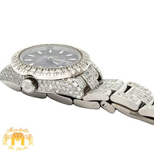 Load image into Gallery viewer, 7.30ct diamonds 26mm Iced out Rolex Watch with Stainless Steel Oyster Bracelet