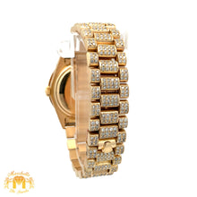 Load image into Gallery viewer, Iced out 36mm Rolex Presidential Watch (diamond dial with Roman numerals)
