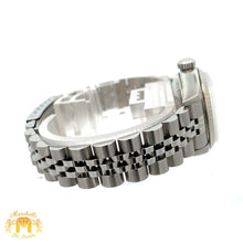 Load image into Gallery viewer, 26mm Ladies` Rolex Watch with Stainless Steel Jubilee Bracelet (silver dial, fluted bezel)