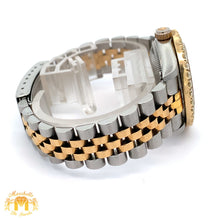 Load image into Gallery viewer, 31mm Rolex Diamond Watch with Two-Tone Jubilee Bracelet (custom diamond bezel)