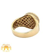 Load image into Gallery viewer, 14k Yellow Gold and Diamond Ring with Round Diamonds