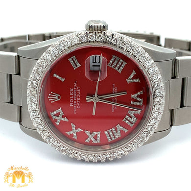 36mm Rolex Watch with Stainless Steel Oyster Bracelet
